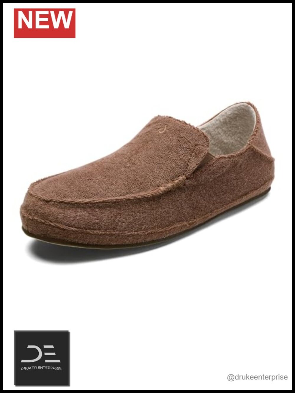 Women's Cozy Terry Slippers with Drop-In Heel 2-in-1 Shoe Slide